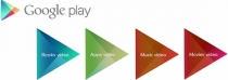 Google Play boeken, apps, muziek en video